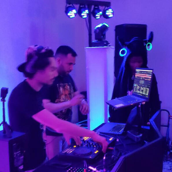 djs for the raves, big body maxx and lenaki fox